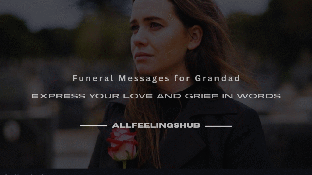 funeral messages for grandad