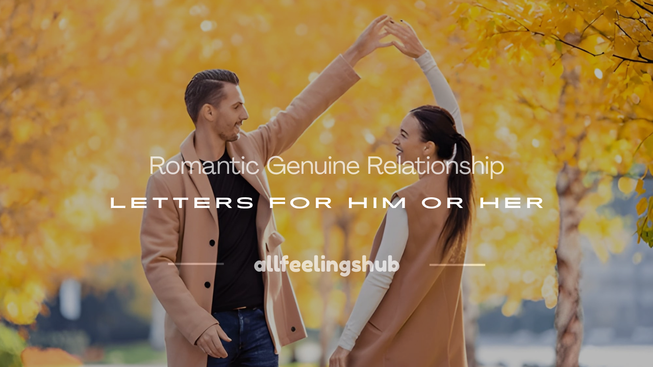 genuine relationship letter sample