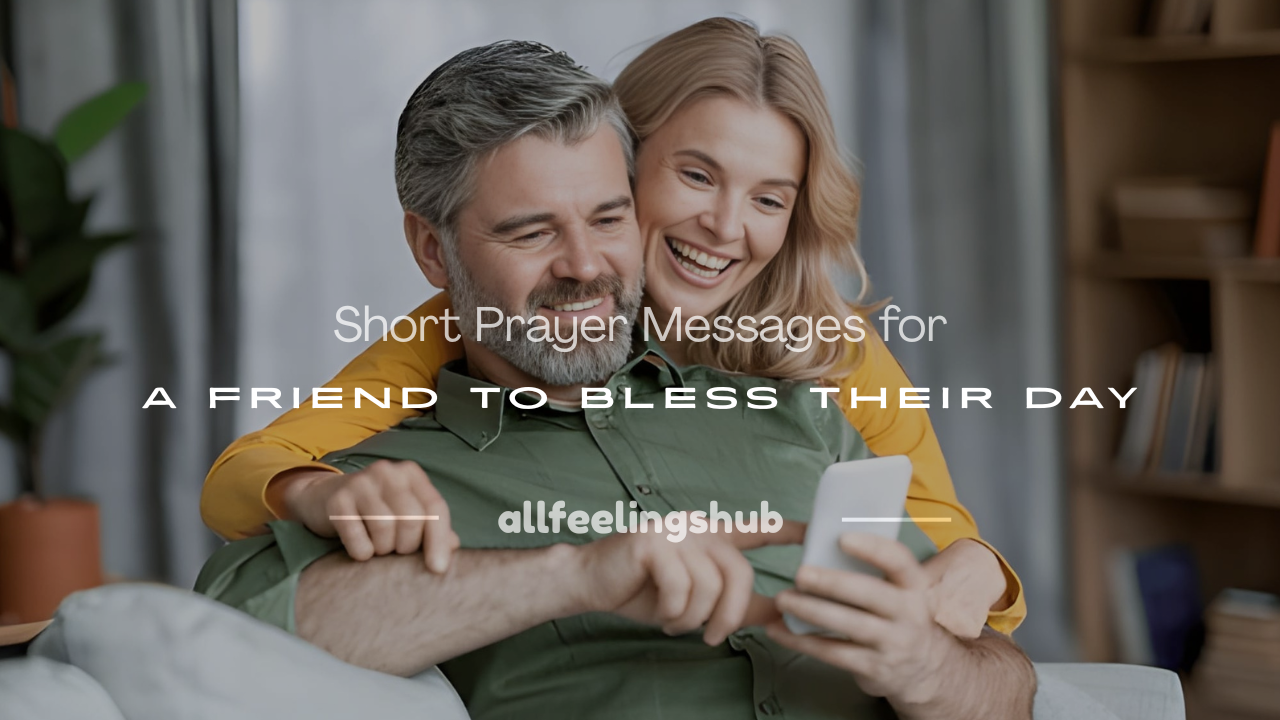 short prayer message for a friend