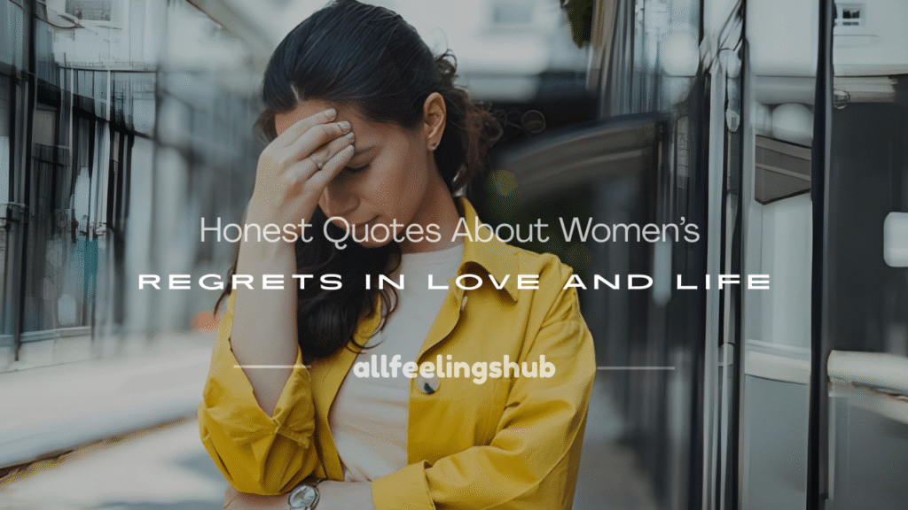 womens biggest regrets in life