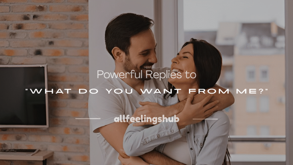 what do you want from me 