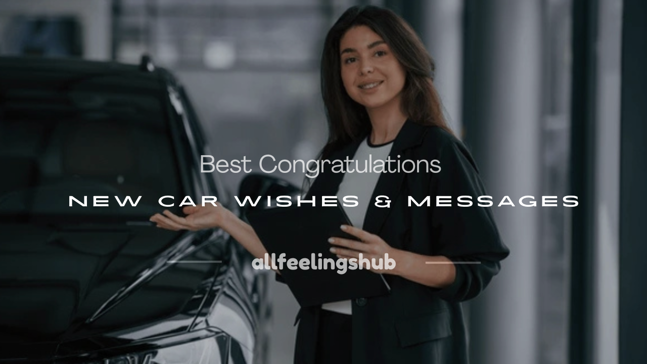 congratulations new car wishes